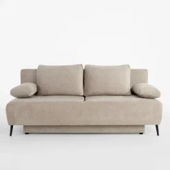Sofy| Sofa trzyosobowa beżowa DARWIN