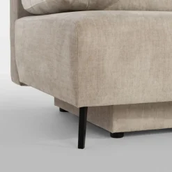 Sofy| Sofa trzyosobowa beżowa DARWIN