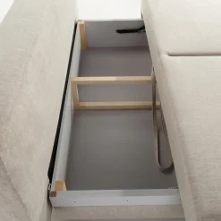 Sofy| Sofa trzyosobowa beżowa DARWIN