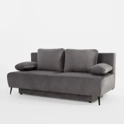 Sofy| Sofa trzyosobowa szara DARWIN