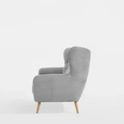 Sofy|Impresti Sofa uszak 3-osobowa jasnoszara KELSO