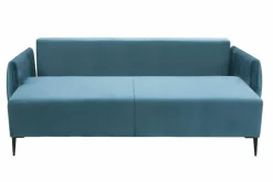 Sofa welurowa jasnoniebieska KIOTO