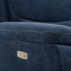 Sofy| Sofa z funkcją relaks niebieska ZATRI