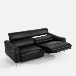 Trend Line Sofa z funkcją relaks skórzana MILANO
