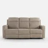 Sofa z funkcją relaksu beżowa ZAVIT