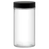 Pojemniki Na Żywność| Słoik z czarną pokrywką MILOS 1,3 l