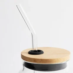 inny Słoik ze słomką do napojów Fuori 600 ml