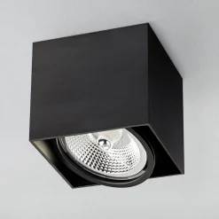 Zumaline Spot natynkowy 1-punktowy czarny BOX SL 1