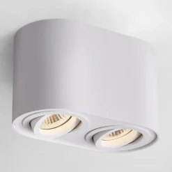 Zumaline Spot 2-punktowy natynkowy biały RONDOC