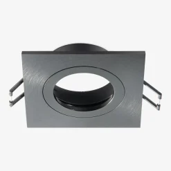 Spoty Wpuszczane|Zumaline Spot wpuszczany kwadratowy czarny FINN