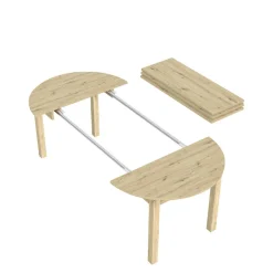 Stoły| Stół artisan AVIEN 105-225 cm