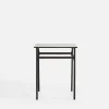 inny Stół czarny metalowy HAPPIANO 60 cm