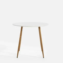 Meble Ogrodowe|Meble Ogrodowe|inny Stół ogrodowy biały LIXEL 90 cm