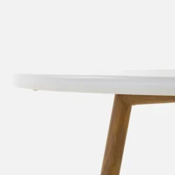 Meble Ogrodowe|Meble Ogrodowe|inny Stół ogrodowy biały LIXEL 90 cm