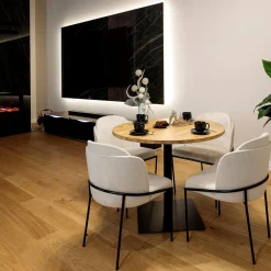 Stoły|inny Stół okrągły drewniany 100 cm VERNI