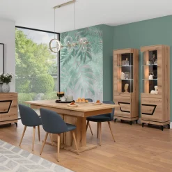 Furni Home Stół rozkładany 160-200 cm dąb evoke