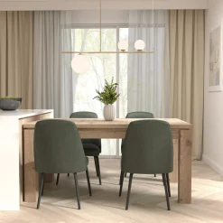 Stoły|FORTE Stół rozkładany dąb artisan 160-206,6 cm