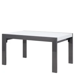 Stół rozkładany IMPERIA połysk biały / grafit