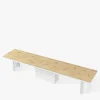Stoły|inny Stół rozkładany KOLOS 140 dąb artisan / biały połysk 140-332 cm