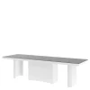 Stoły| Stół rozkładany KOLOS II połysk szary / biały
