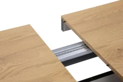 Stół rozkładany KOLOS MAX czarny / dąb słoneczny