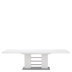 Stół rozkładany LINOSA 2 połysk biały
