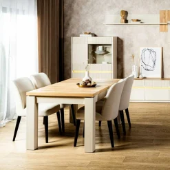 Stoły|FORTE Stół rozkładany nowoczesny 160-200 cm