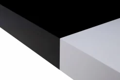 Stoły| Stół rozkładany PIANOSA połysk biały / czarny