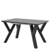 Stół rozkładany PIER ciemny beton