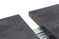 Stół rozkładany PIER ciemny beton