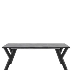 Stół rozkładany PIER ciemny beton