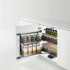 VORTUNG Stelaż do cargo podblatowego, 60 cm, highclass grey