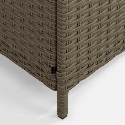 Meble Ogrodowe|Meble Ogrodowe|inny Stolik do ogrodu kwadratowy SKOTI brązowy