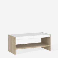 inny Stolik do salonu CALIMA dąb cremona biały