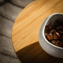 inny Stolik drewniany z półką PININI