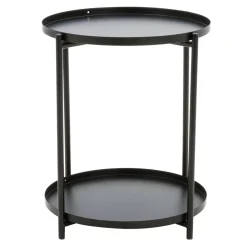 Stoliki Kawowe| Stolik kawowy czarny metalowy SALAR