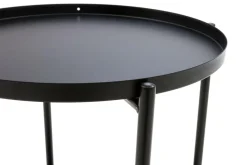 Stoliki Kawowe| Stolik kawowy czarny metalowy SALAR