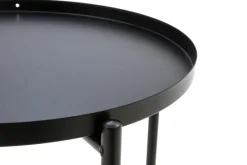 Stolik kawowy czarny metalowy SAPOR