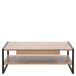 Stolik kawowy industrialny z szufladą