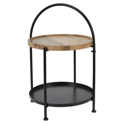 Stoliki Kawowe| Stolik kawowy metalowy czarny 55 cm