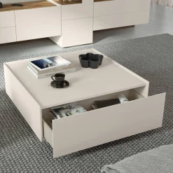 Stoliki Kawowe|inny Stolik kawowy nowoczesny z szufladami kaszmir SKY45