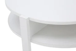 Stoliki Kawowe|FORTE Stolik kawowy okrągły TOBAGO BIAŁY