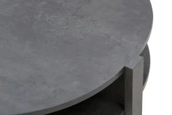 FORTE Stolik kawowy okrągły TOBAGO BETON