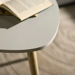 Stoliki Kawowe|inny Stolik kawowy trójnóg biały 46 cm