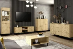 Exline Stolik kawowy w jodełkę ART