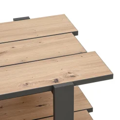 Stolik kawowy z półką COFFEE TABLES dąb artisan