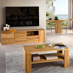 Stoliki Kawowe|inny Stolik kawowy z półką LONDON