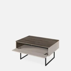 Stoliki Kawowe|LENART Stolik kawowy ze schowkiem LAGO 68 cm