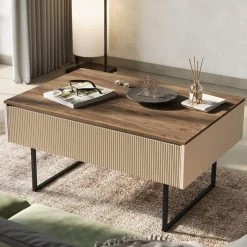 Stoliki Kawowe|LENART Stolik kawowy ze schowkiem LAGO 68 cm