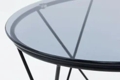 Stolik kawowy ze szklanym blatem SANI